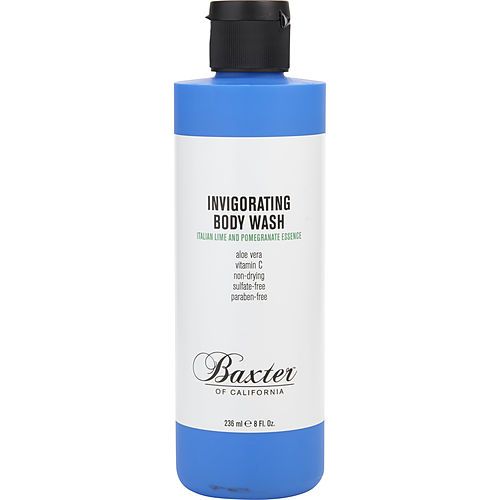 Baxter of California INVIGORATING BODY WASH ITALIAN LIME & POMEGRANATE 8 OZ