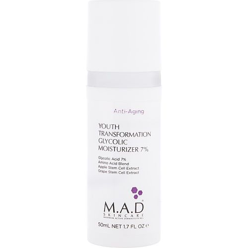 M.A.D. Skincare Youth Transforation Glycolic Moisturizer 7% 50ml/1.7oz