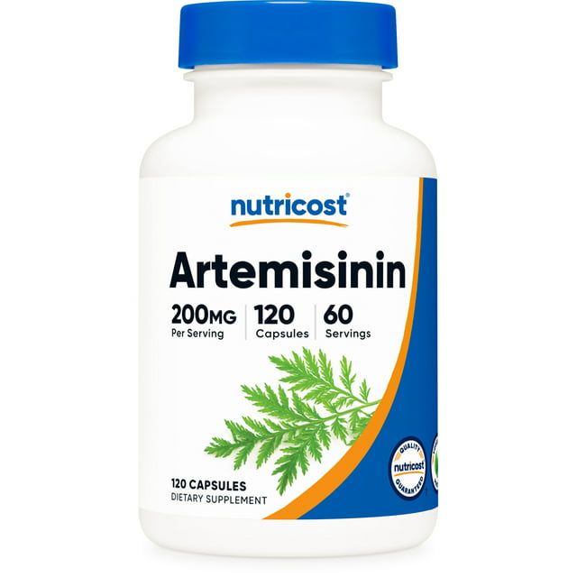 Nutricost Artemisinin 200mg, 120 Capsules Non GMO, Gluten Free, Supplement
